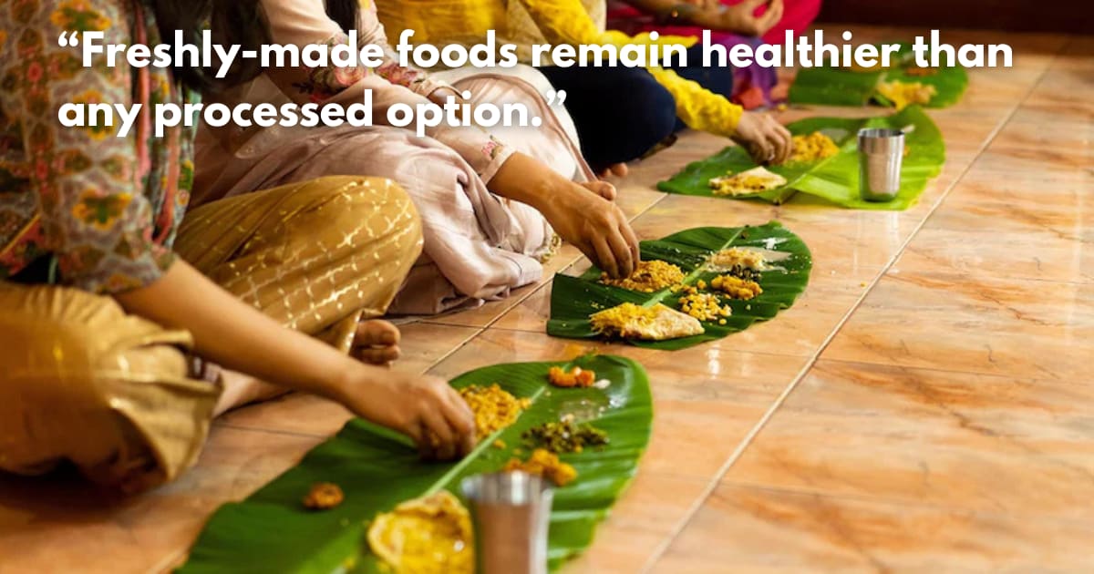 Ready-Made Onam Sadya: Is Retort-Packed Food Healthy?