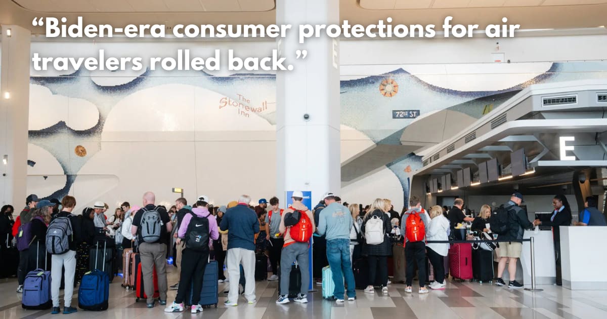 Trump Admin Drops Biden Plan for Airline Passenger Compensation