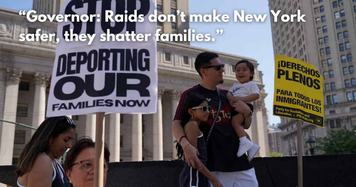 Dozens Detained in US Immigration Raids in New York