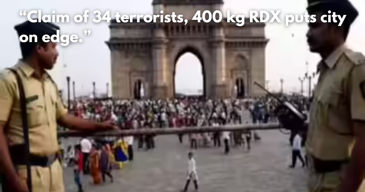 Mumbai Police on High Alert After 'Human Bombs' Threat