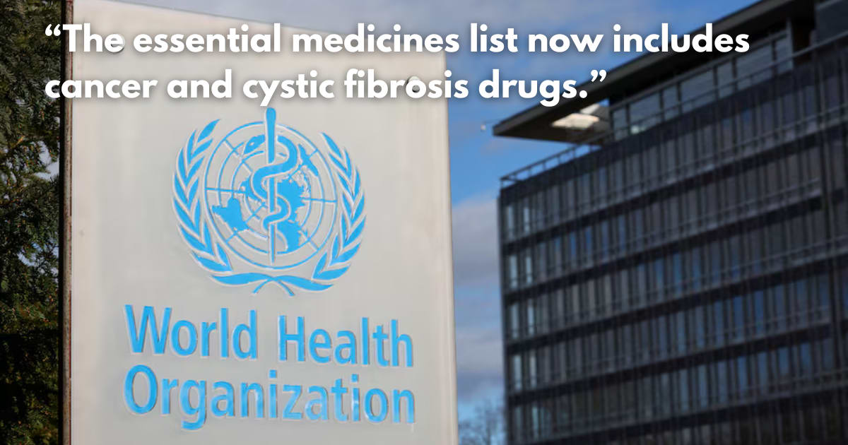 WHO Adds Weight-Loss, Diabetes Drugs to Essential Medicines List