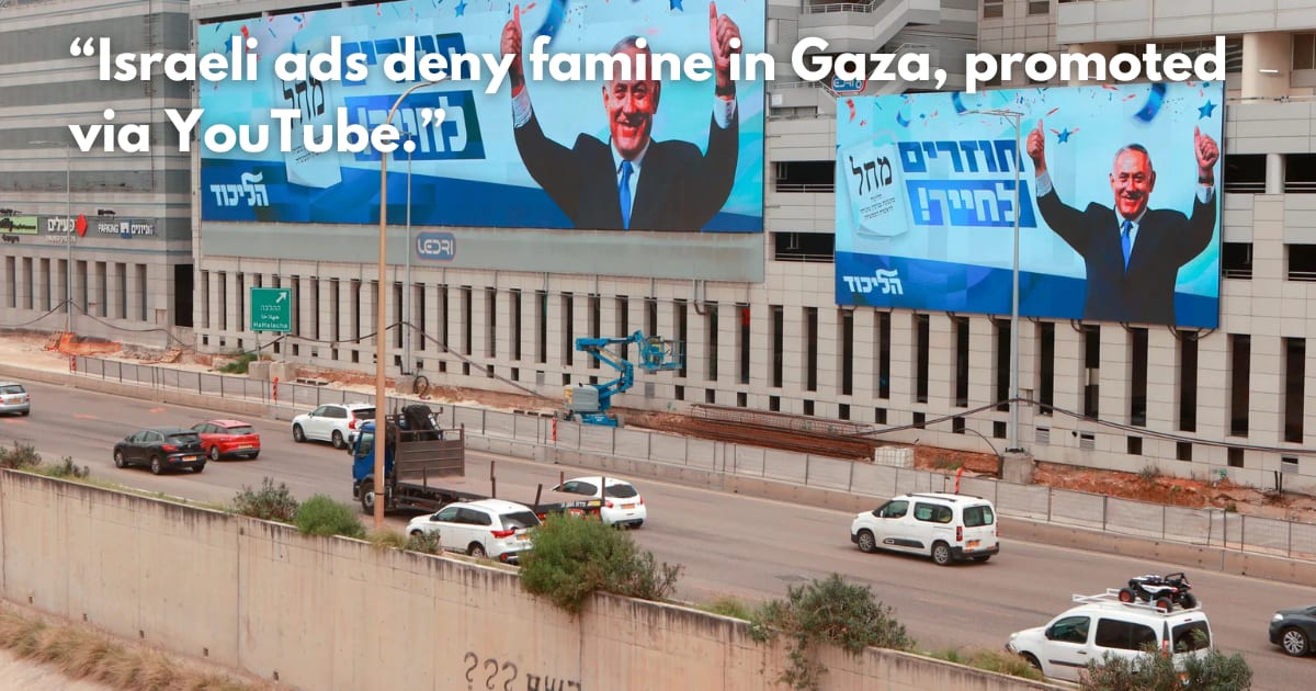 Google's $45M Contract With Netanyahu's Office Sparks Propaganda Concerns