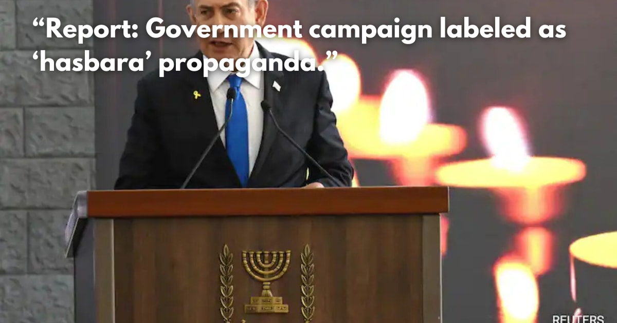 Google's $45M Contract With Netanyahu's Office Sparks Propaganda Concerns