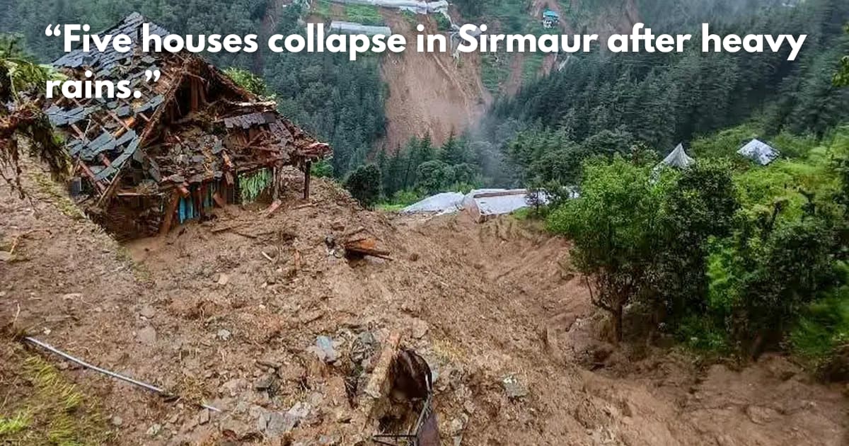 Himachal Landslides: 3 Dead, 7 Missing Amid Heavy Rains