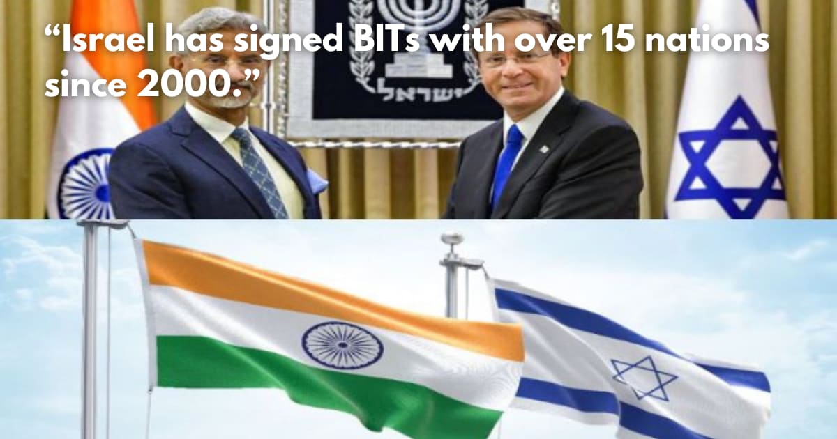 India & Israel to Sign Bilateral Investment Treaty This Week