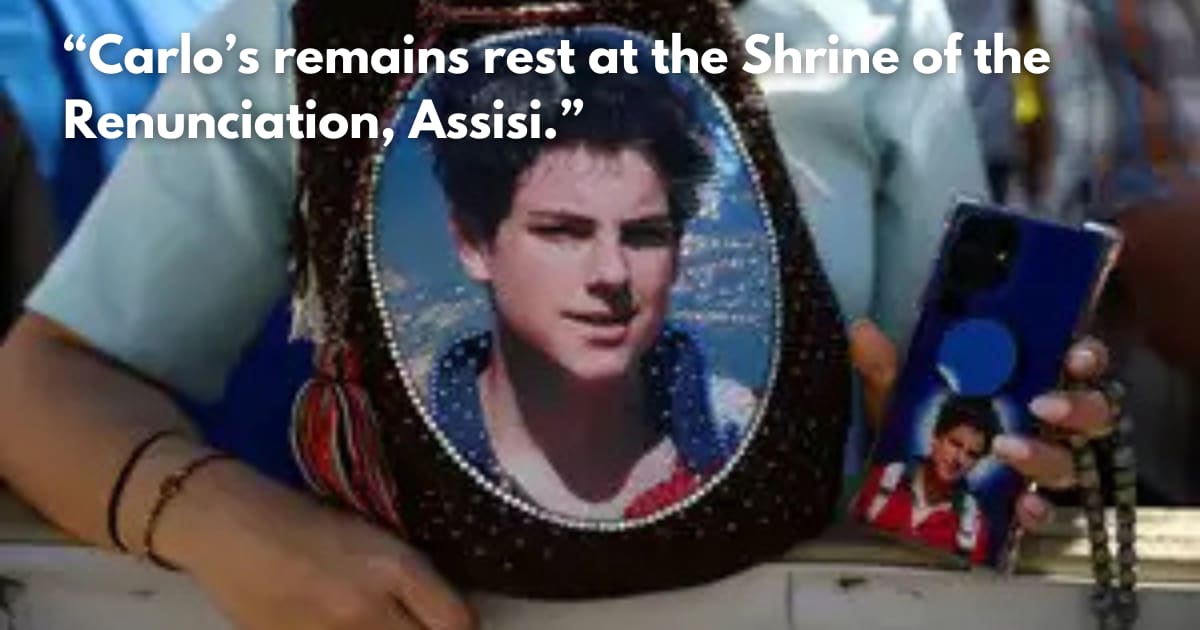 Who is Carlo Acutis? The First Millennial Saint & 'God's Influencer'