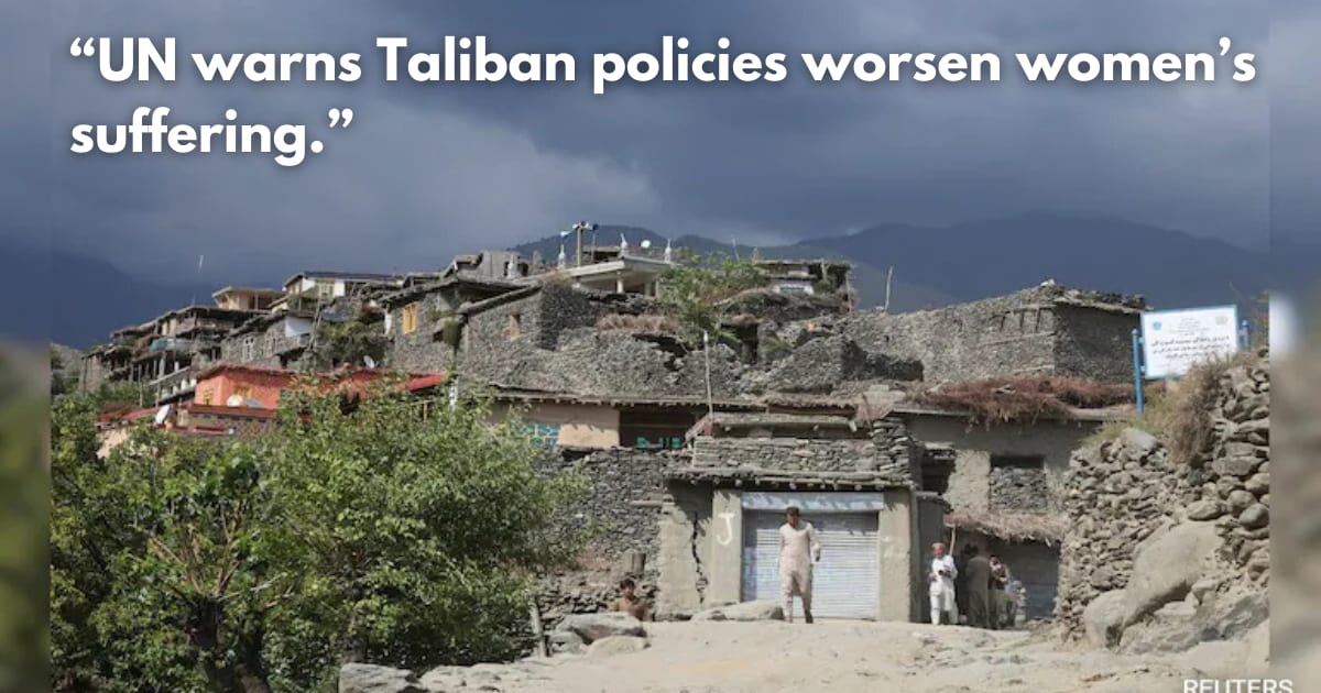 Taliban's Gender Rules Delay Medical Aid to Women in Afghan Quake Zones