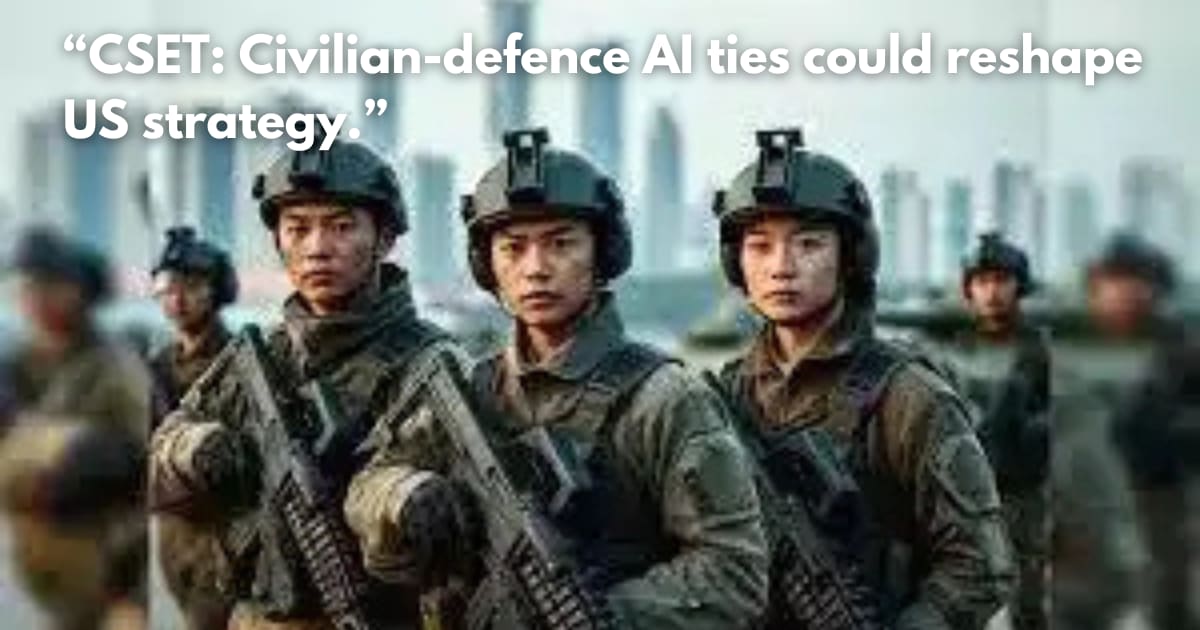 China's Military-Civil AI Ties Pose Major Challenge to US