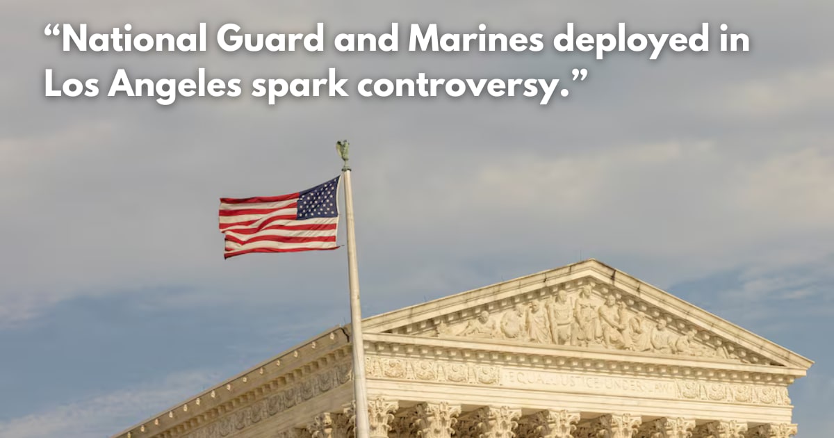 Supreme Court Backs Trump's Immigration Raids in LA