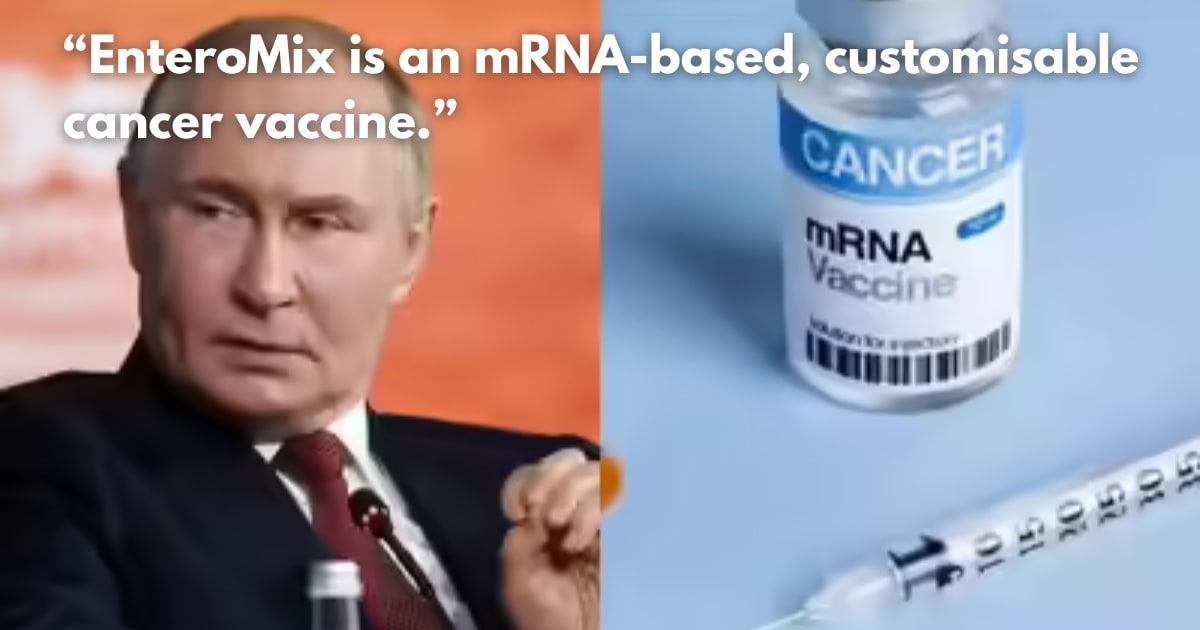 Russia's 'Enteromix' Cancer Vaccine: A Breakthrough in Personalized mRNA Therapy