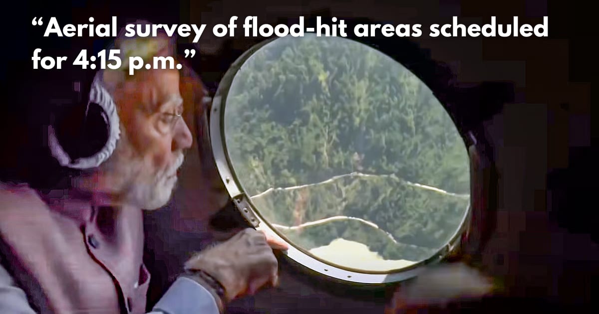PM Modi to Conduct Aerial Survey of Uttarakhand Floods