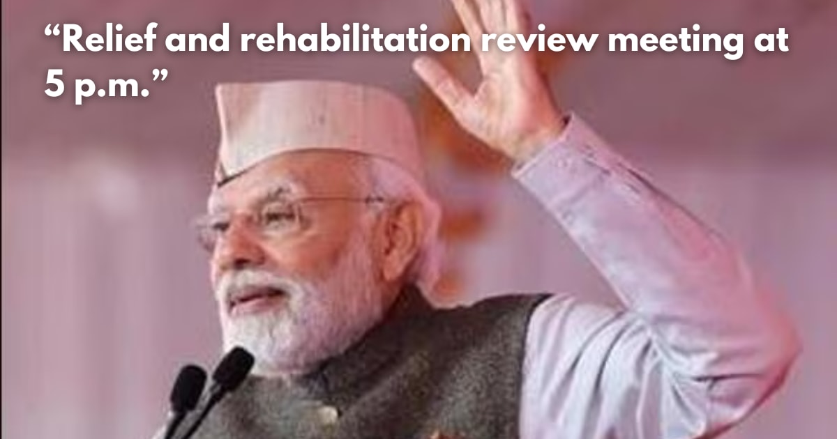 PM Modi to Conduct Aerial Survey of Uttarakhand Floods