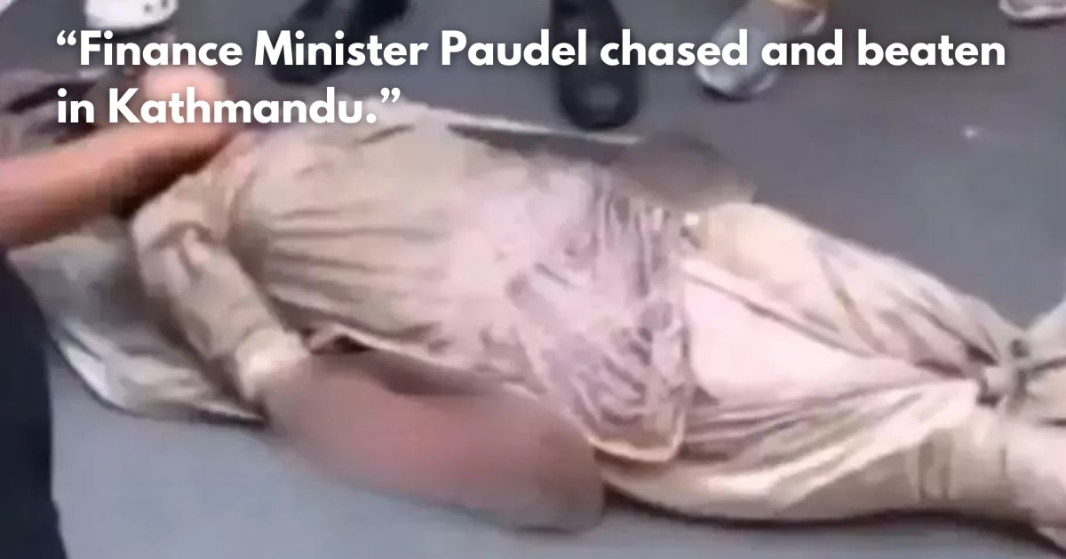 Former Nepal PM's Wife Injured in Protesters' Arson Attack