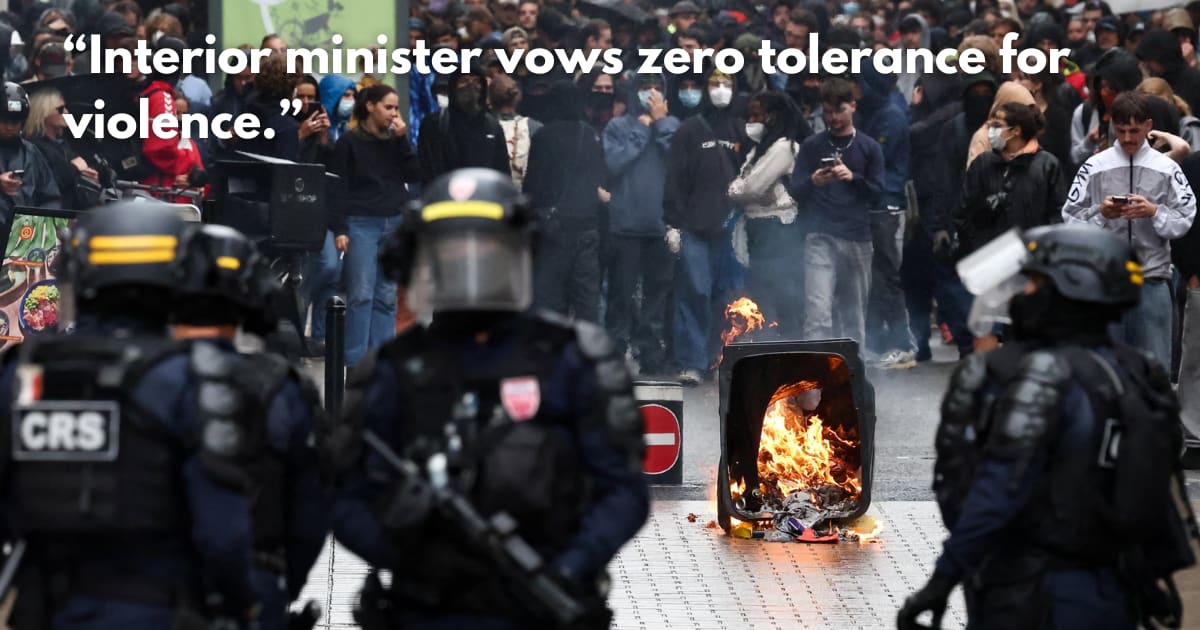 'Block Everything' Protests Greet New French PM Sébastien Lecornu