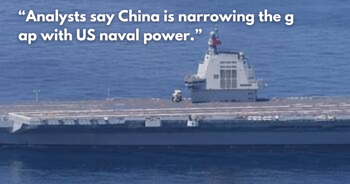 China's New Aircraft Carrier Transits Taiwan Strait for Final Tests