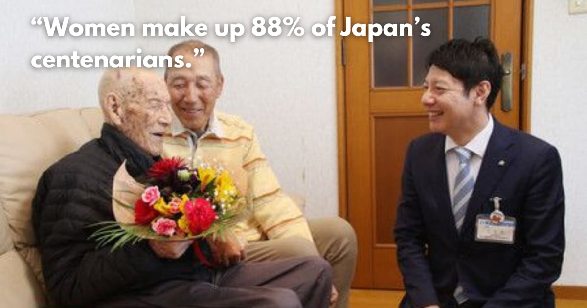 Japan's Centenarian Population Hits Record High of 99,763