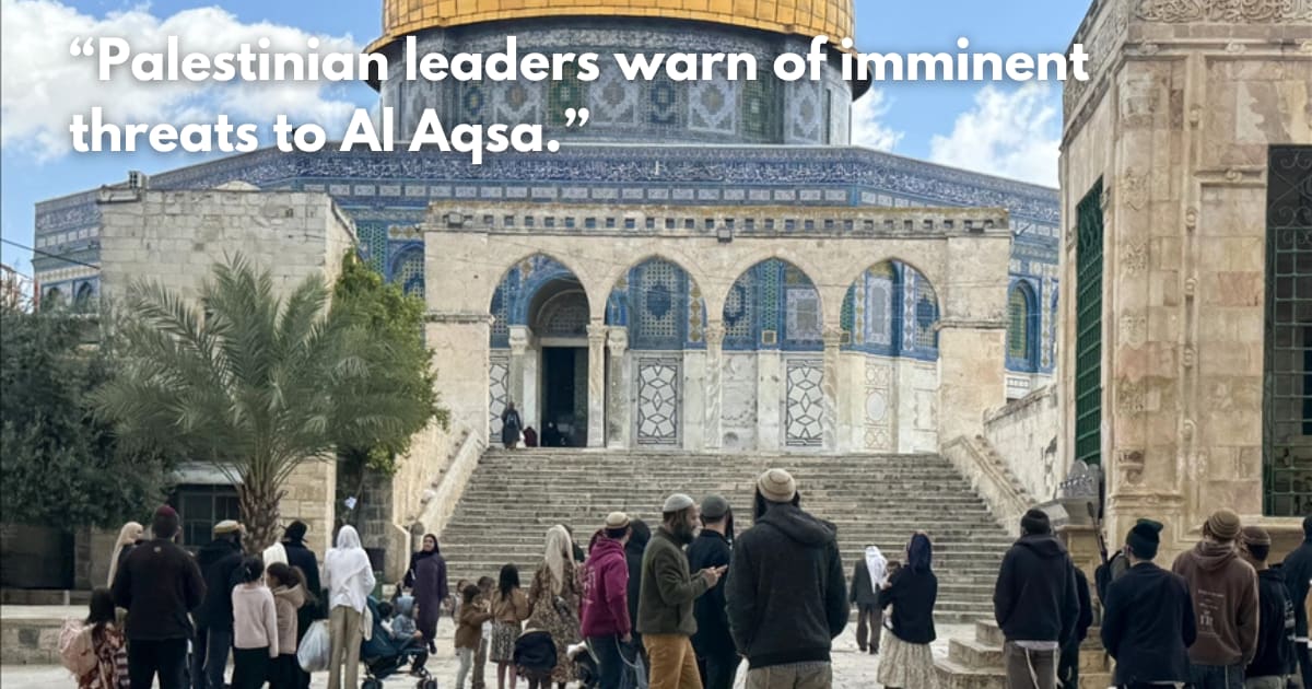 Israeli Settlers Illegally Enter Al-Aqsa, Violate Status Quo