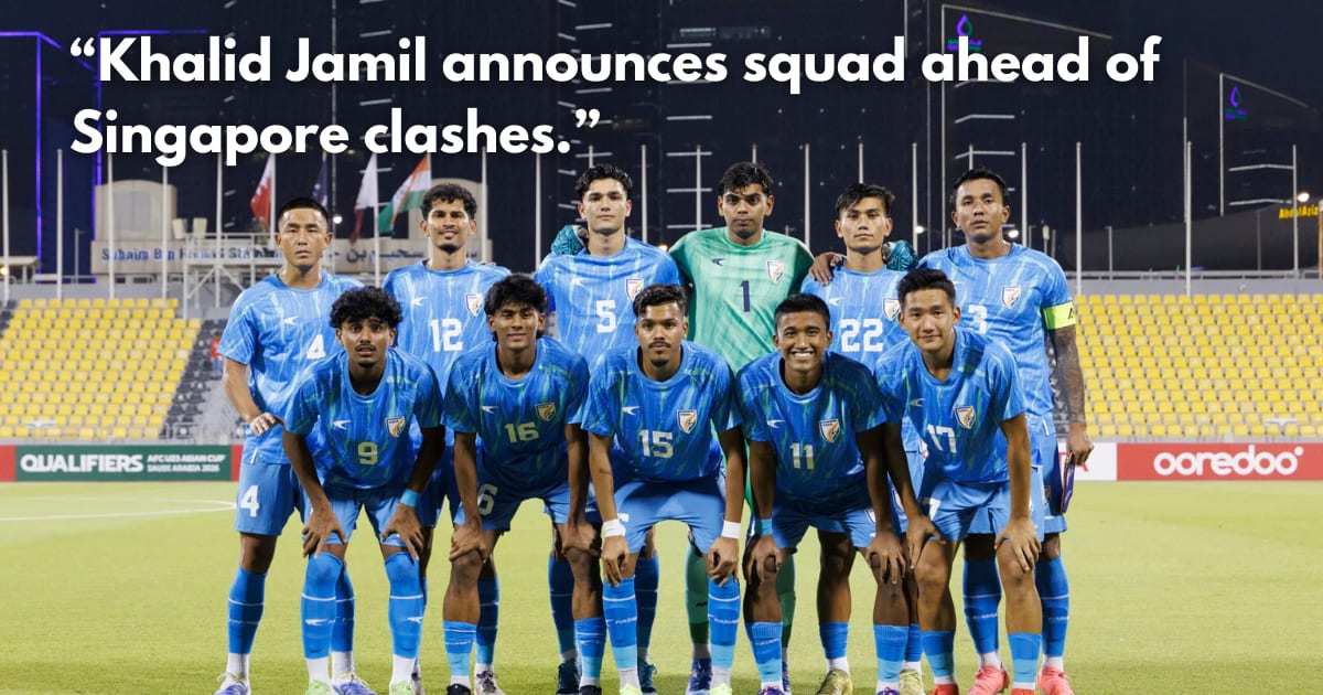 7 Keralites in Indian Team's 30-Man Squad for Asian Cup Qualifiers