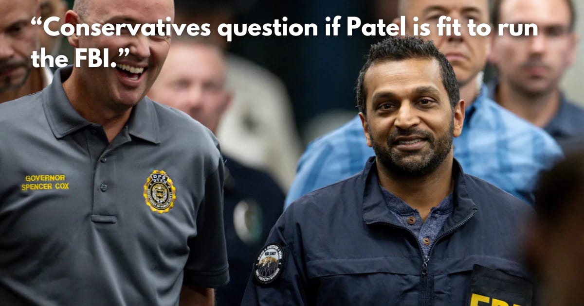 FBI's Kash Patel Faces Hearings Over Charlie Kirk Probe Missteps
