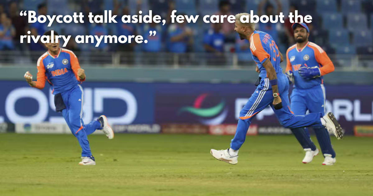 Is the India-Pakistan Cricket Rivalry Fading?