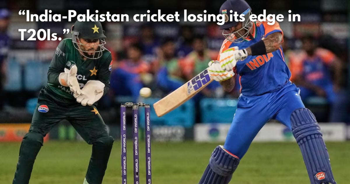 Is the India-Pakistan Cricket Rivalry Fading?