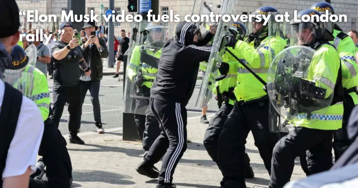 Violence Erupts at London's 'Unite the Kingdom' Rally