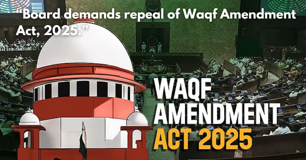 Waqf Act: Muslim Personal Law Board Disappointed by SC Verdict