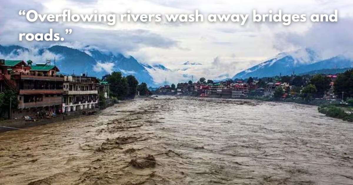 Monsoon Fury: Heavy Rain Kills 15 in Uttarakhand & Himachal