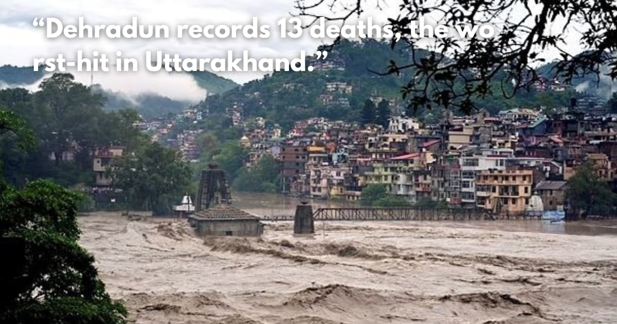 Monsoon Fury: Heavy Rain Kills 15 in Uttarakhand & Himachal