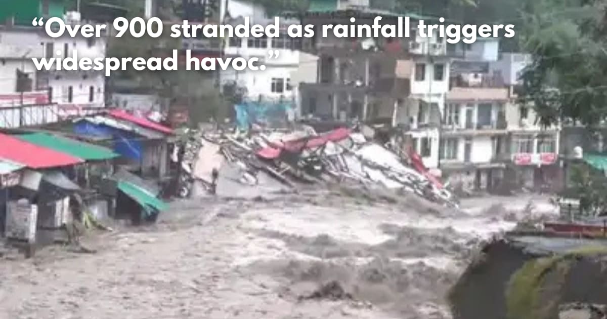 Monsoon Fury: Heavy Rain Kills 15 in Uttarakhand & Himachal