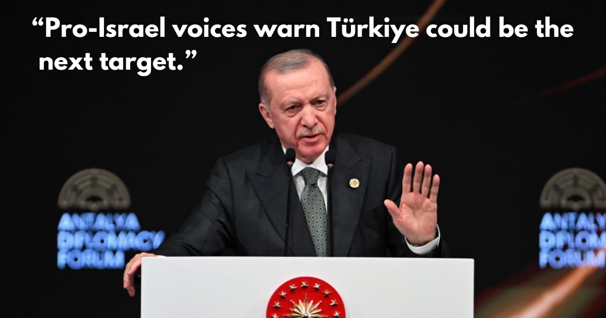 Is Turkiye Israel's Next Target? Geopolitical Tensions & Mideast Conflict Explained