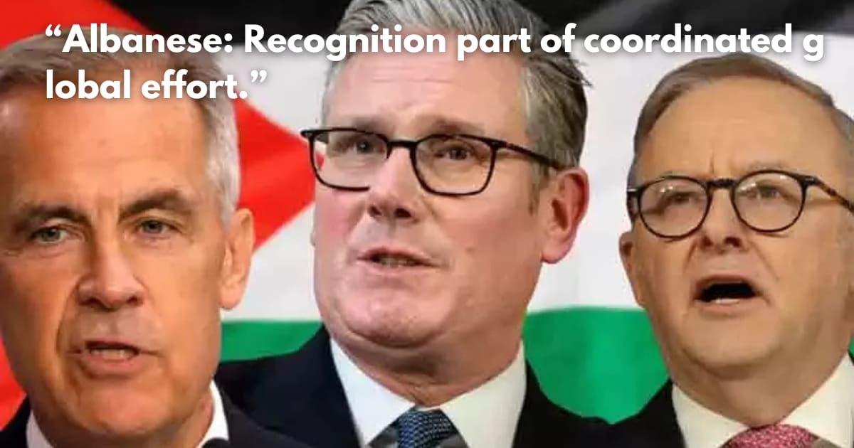 UK, Australia, Canada Recognize Palestinian State: What It Means for the Middle East