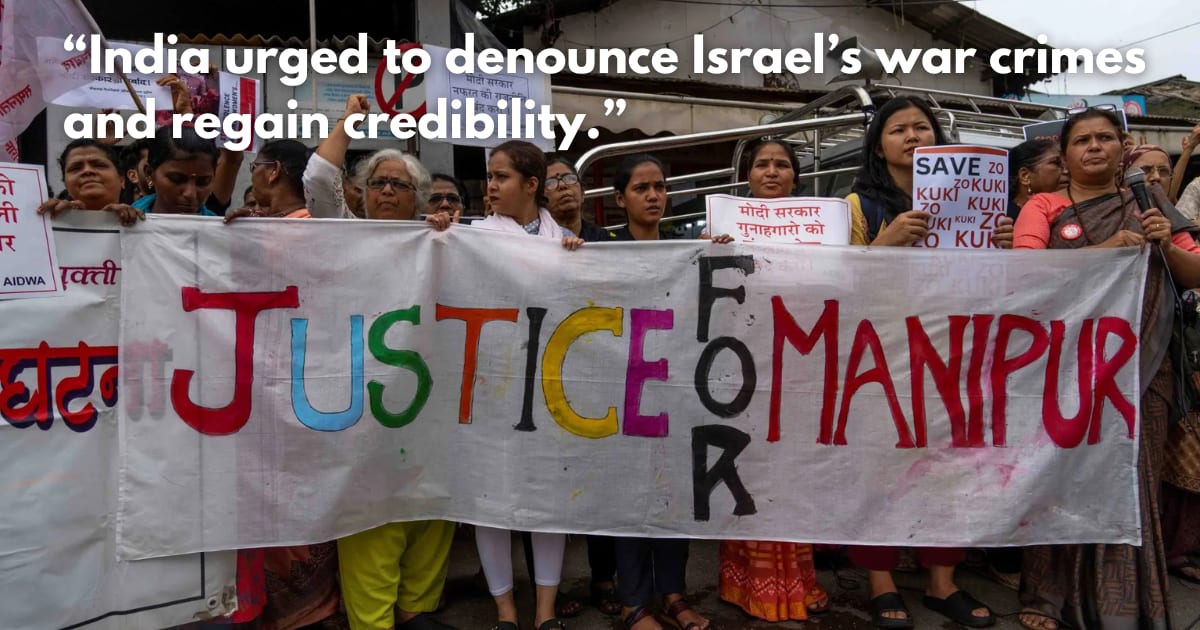 India's Stance on War Crimes: A Call for Open Condemnation