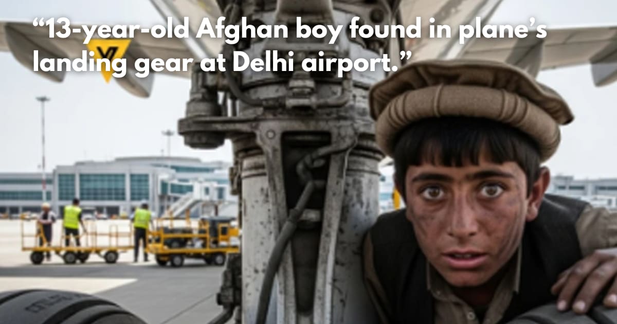 Afghan Boy, 13, Miraculously Survives Flight in Plane's Landing Gear to Delhi