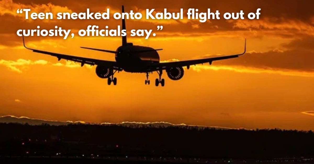 Afghan Boy, 13, Miraculously Survives Flight in Plane's Landing Gear to Delhi