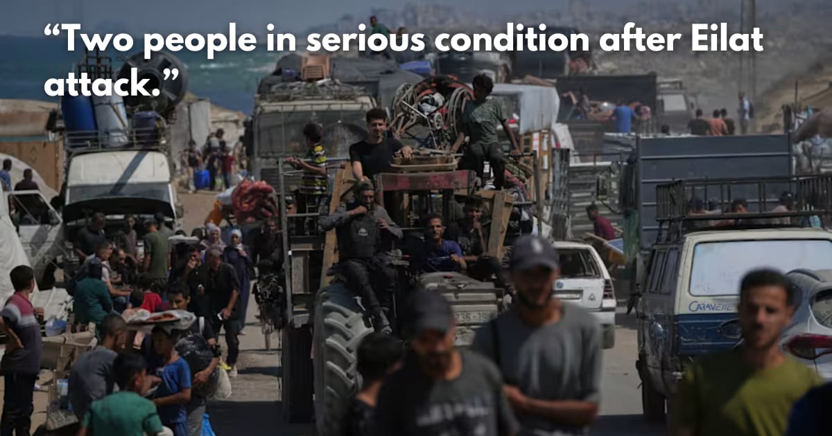 Yemen Drone Strike Hits Eilat, Wounding 20; IDF Investigates