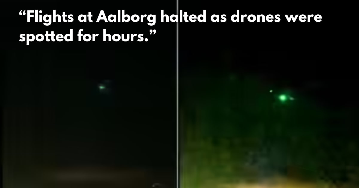 Denmark Shuts Second Airport Over Unidentified Drones