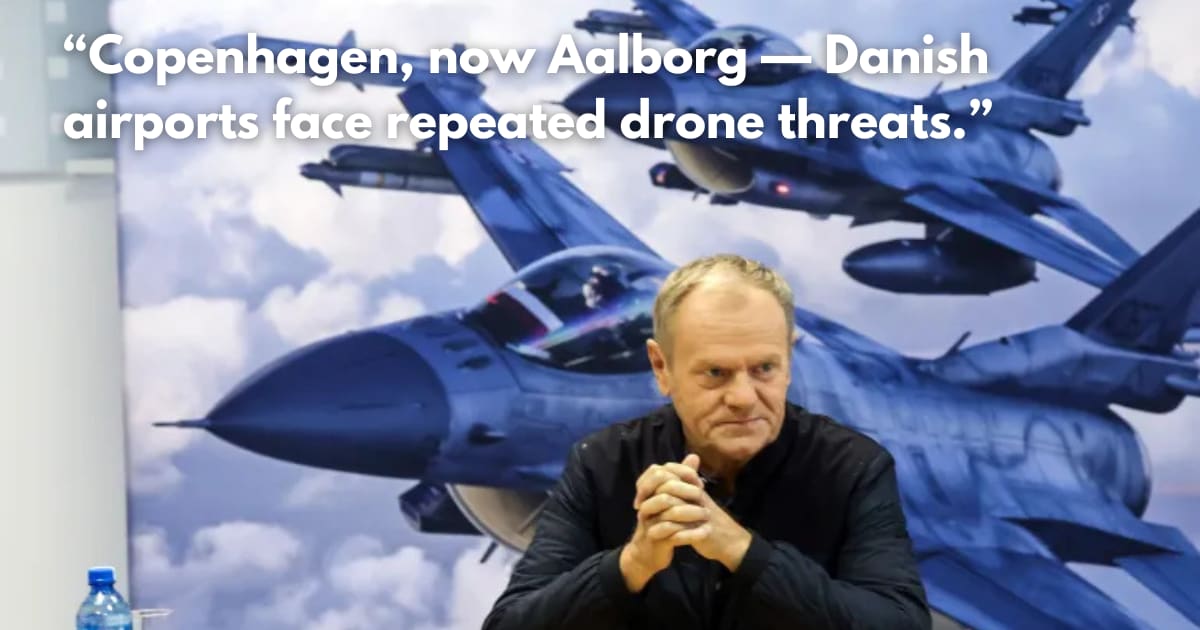 Denmark Shuts Second Airport Over Unidentified Drones