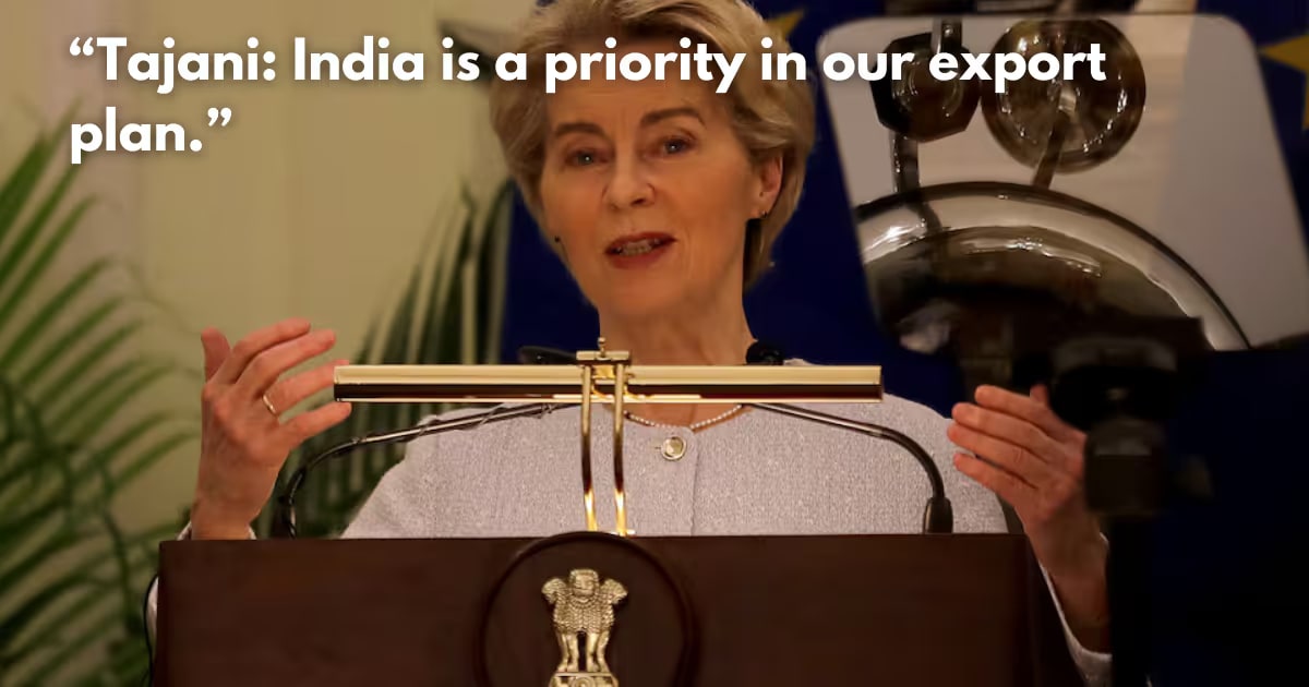 Italy Backs Early EU-India Free Trade Deal: Boost for Strategic Ties