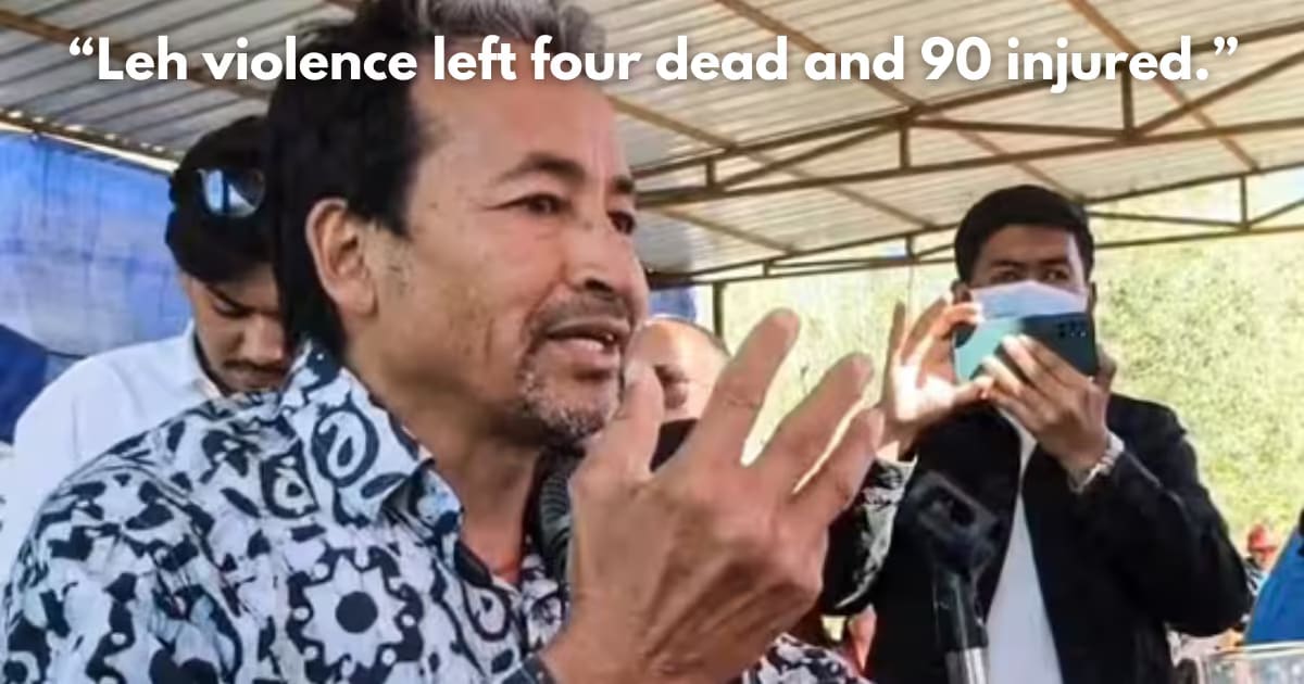 Sonam Wangchuk Arrested in Leh Amid Ladakh Violence & Protests