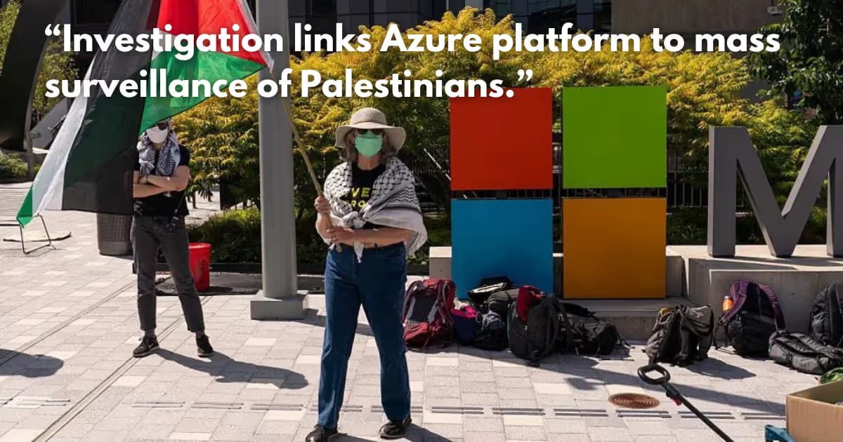 Microsoft Cuts Services to Israel Unit Over Palestinian Surveillance