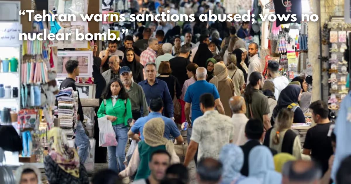 UN Sanctions Snapback: Iran Fears Economic Pain & War Risk