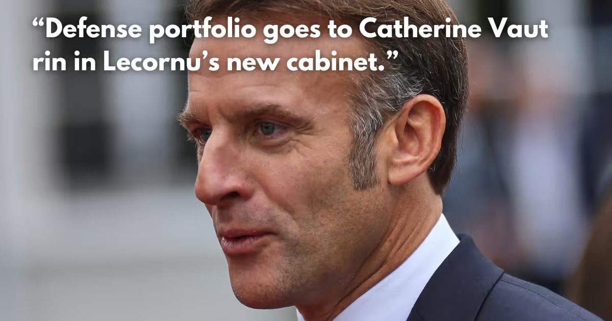 Macron Unveils New French Government Amid Budget Crisis