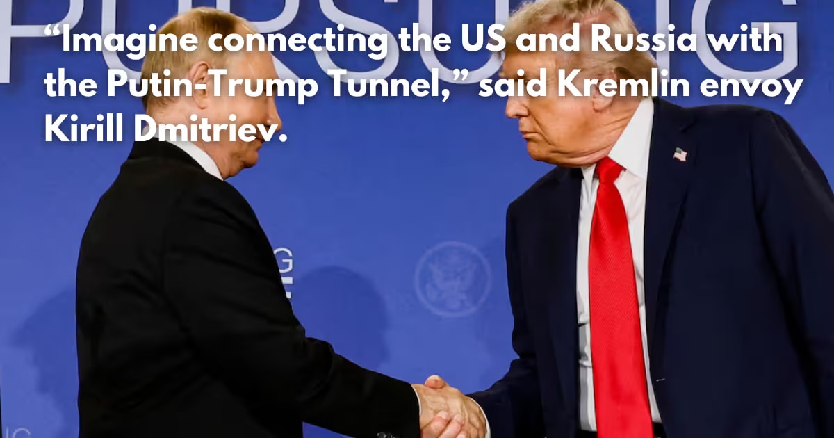 'Putin-Trump Tunnel' Proposed to Link US & Russia via Alaska