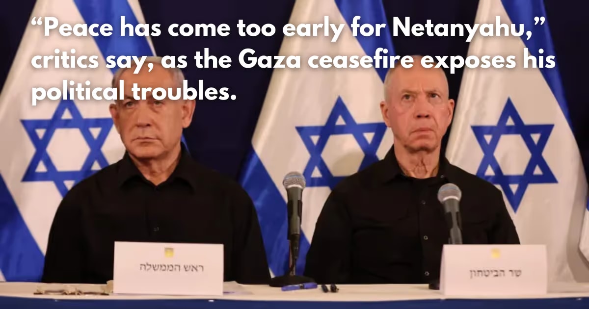 Netanyahu's 6 Ceasefire Problems: Political Crisis, Hamas, Hostages & Israel's Future