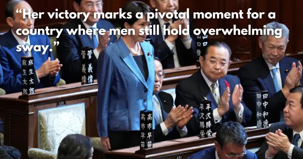 Sanae Takaichi Confirmed as Japan's First Female Prime Minister | Hardline Politics