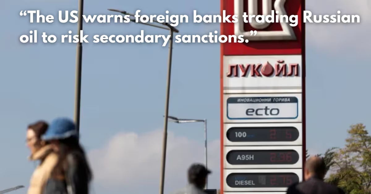 Trump Sanctions on Russian Oil Giants: Will Rosneft & Lukoil Cuts Hurt Putin?