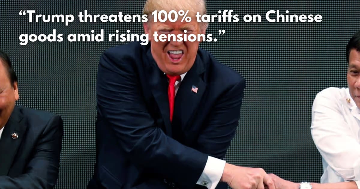 Trump Arrives in Malaysia for ASEAN Summit Amid US-China Trade War Tensions