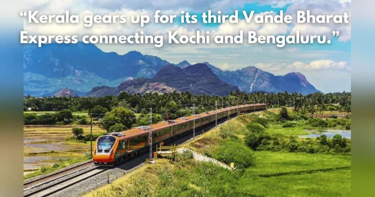 Kochi-Bengaluru Vande Bharat: Route, Timings & Launch Date Announced