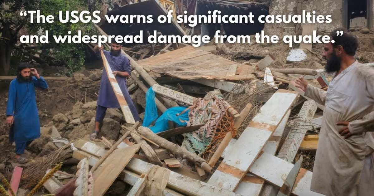 6.3 Magnitude Earthquake Hits North Afghanistan: 7 Dead, 150 Injured in Samangan